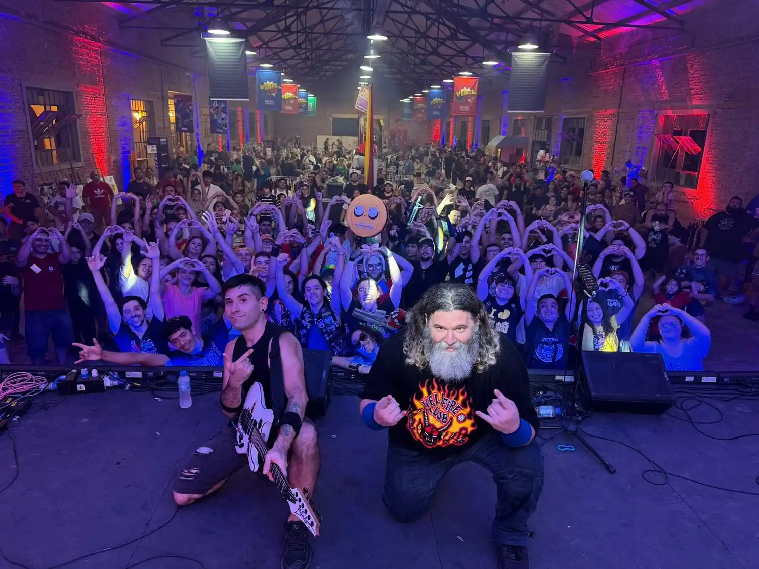 Música en vivo en la Sociedad Rural.