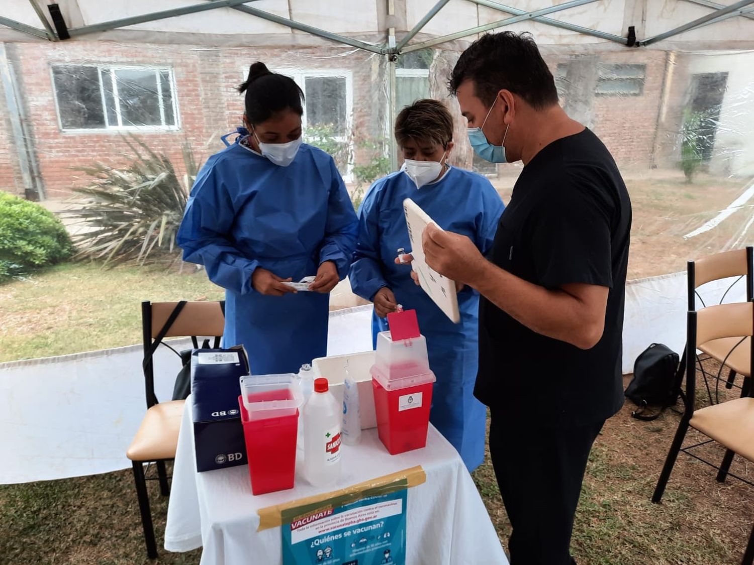 Vacunación contra el coronavirus: “Ya estamos cerca de las 400 dosis aplicadas”