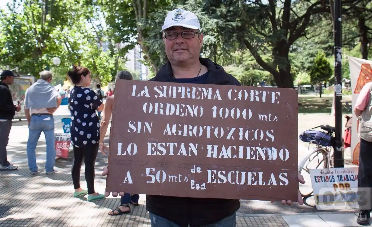 Mar del Plata: Vecinos damnificados por el uso de agrotóxicos demandaron a Arroyo 