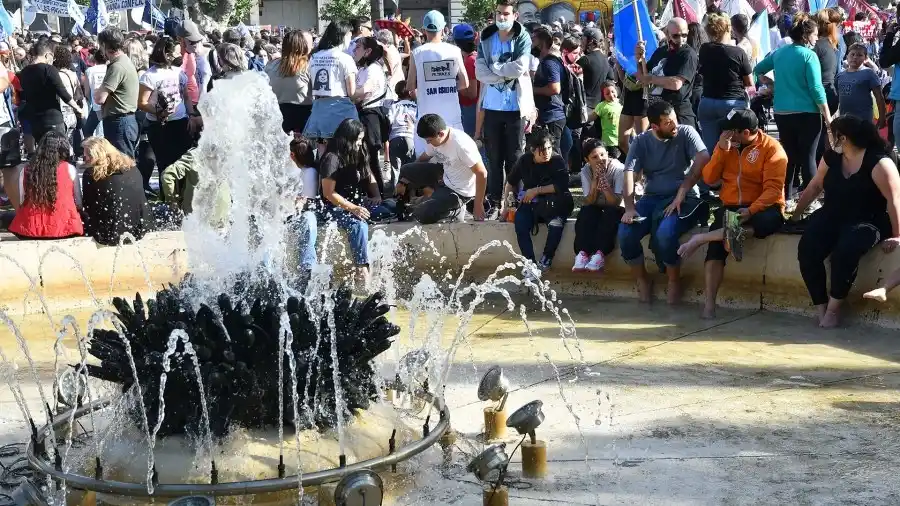 Todos los años se realizan marchas por el 17 de Octubre.