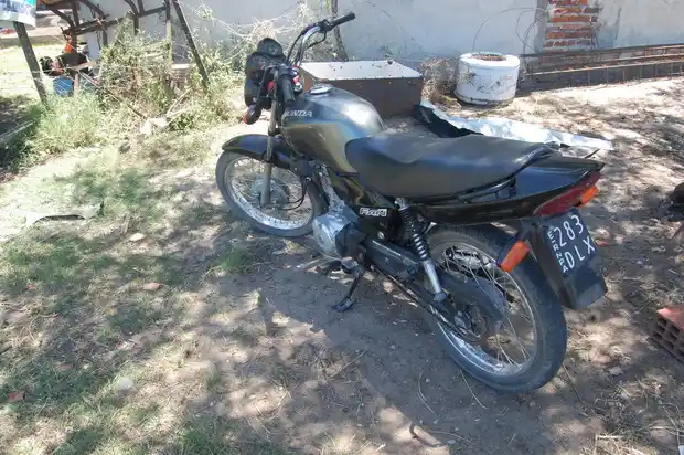 La Policía recuperó una moto robada