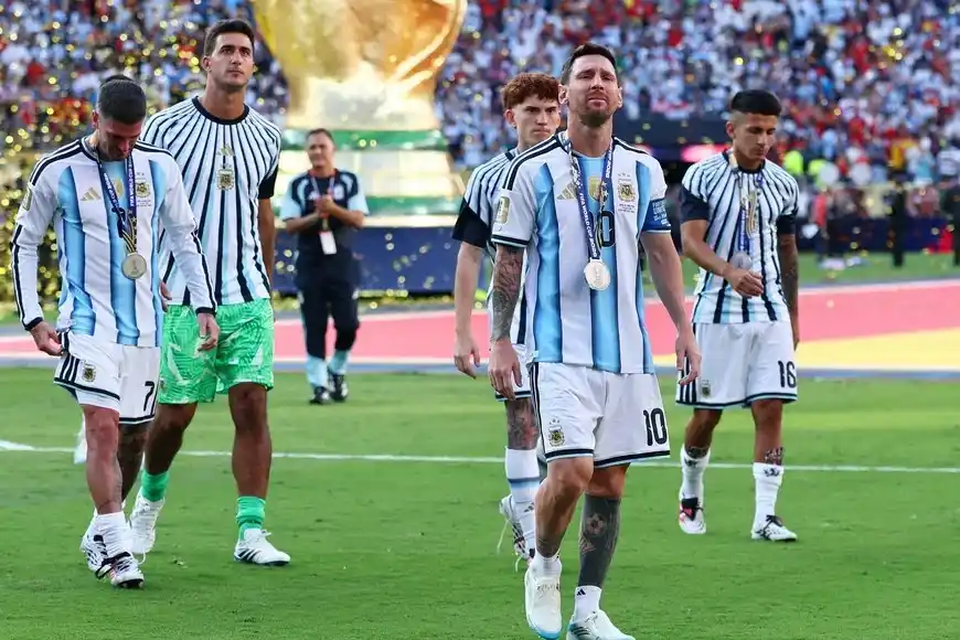 Messi medalla