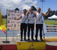 Dos medallas en Bogotá