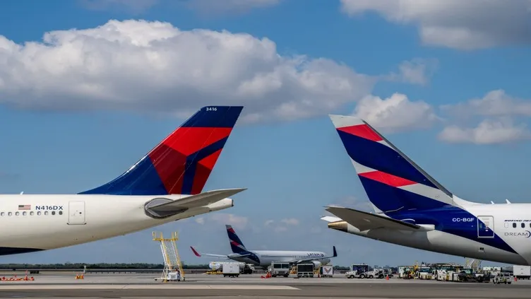 Crecen 43% en el primer trimestre los pasajeros de LATAM y Delta en vuelos Brasil-EE.UU