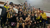 El aurinegro festejó en Reserva