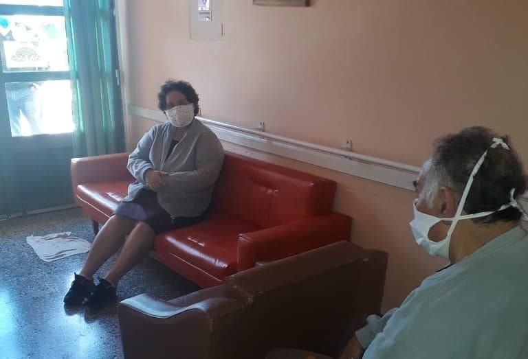 Abuelos sin visitas