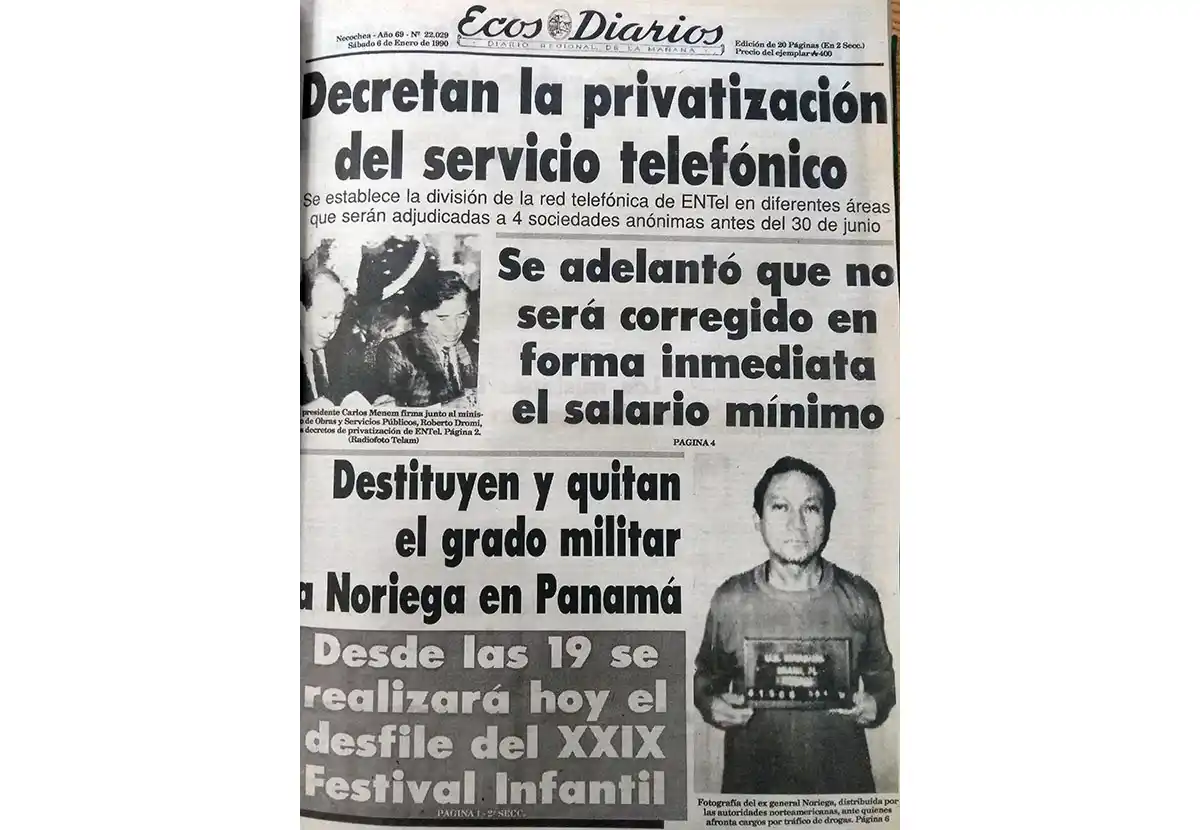 Sábado 6 de enero de 1990