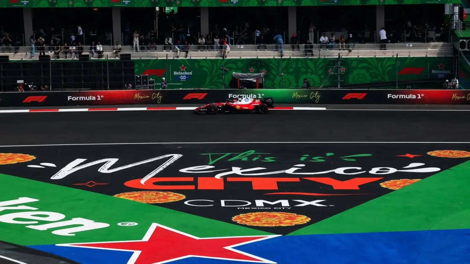 Leclerc fue el más rápido en México: Gabriele Mini reemplazó a Colapinto y terminó 14°
