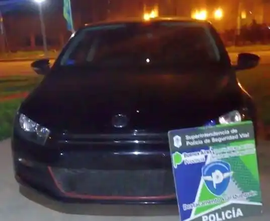 Secuestraron un auto de alta gama
