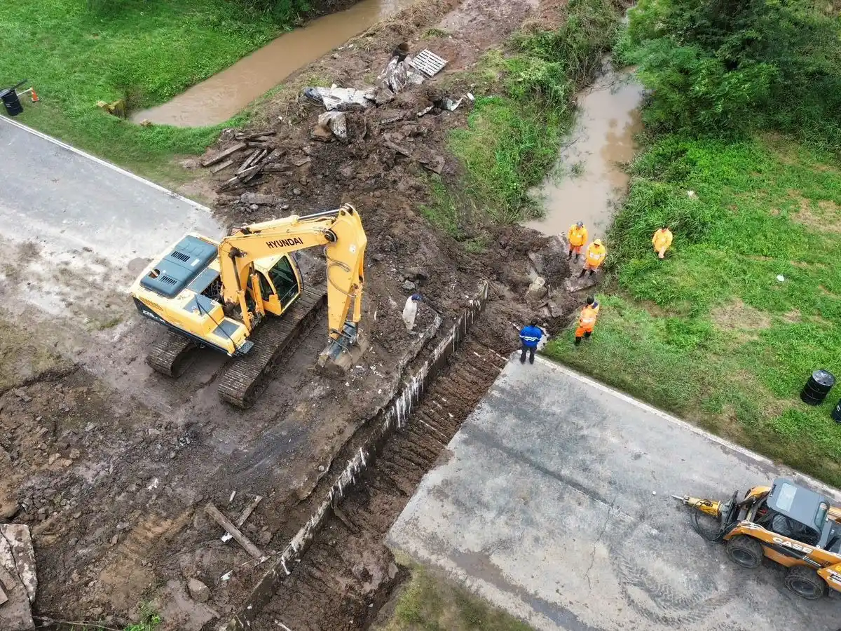 La provincia informó que el tránsito en la Ruta Nacional 34 se rehabilitará tras completar un arreglo provisorio