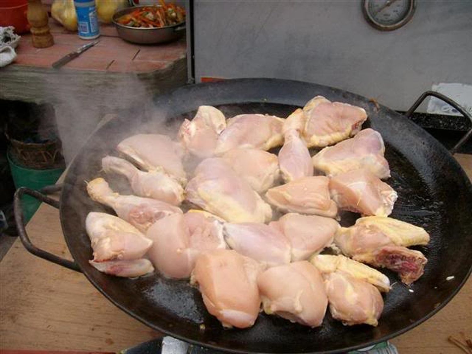 Concurso de cocineros Pollo al Disco en Hernández