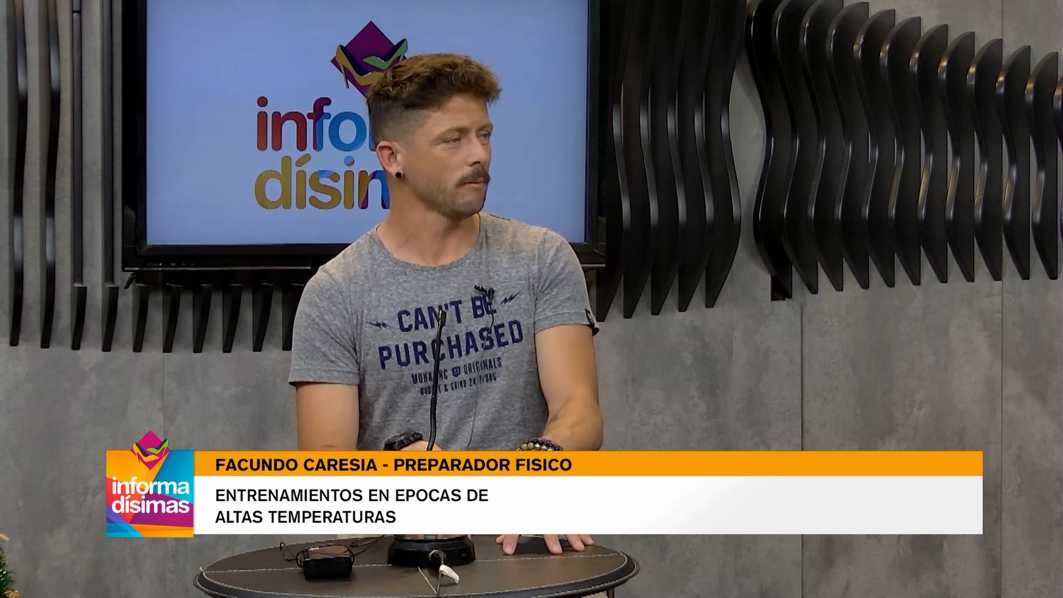 Facundo Caresia en Informadísimas