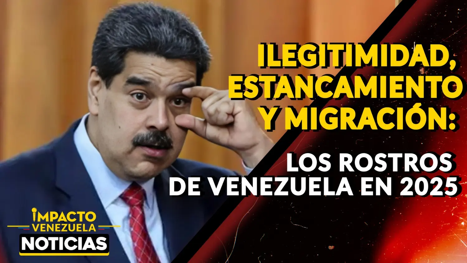 ILEGITIMIDAD, ESTANCAMIENTO Y MIGRACIÓN:  los rostros de Venezuela en 2025- VIDEO