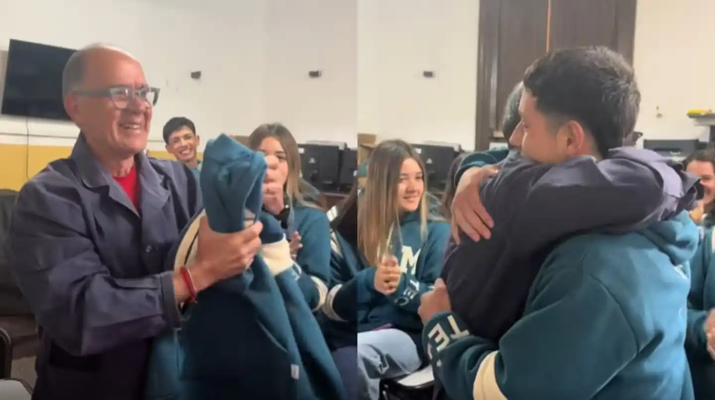La escena quedó registrada en un video. Foto: Tiktok.com/@promo26tecc