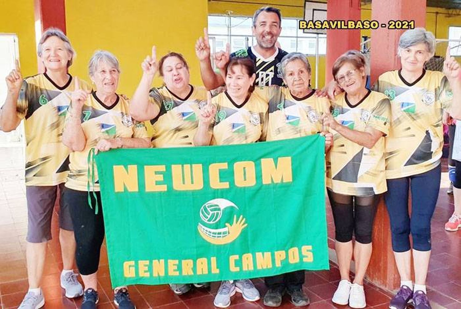 General Campos campeón  provincial de Newcom  categoría + de 60