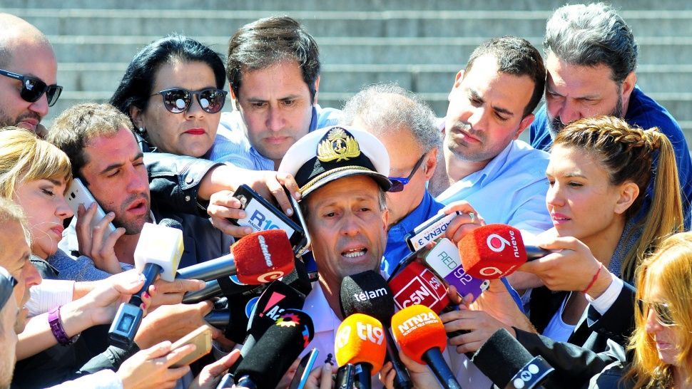 El parte de Armada sobre el ARA San Juan: "No tenemos ningún rastro del submarino"