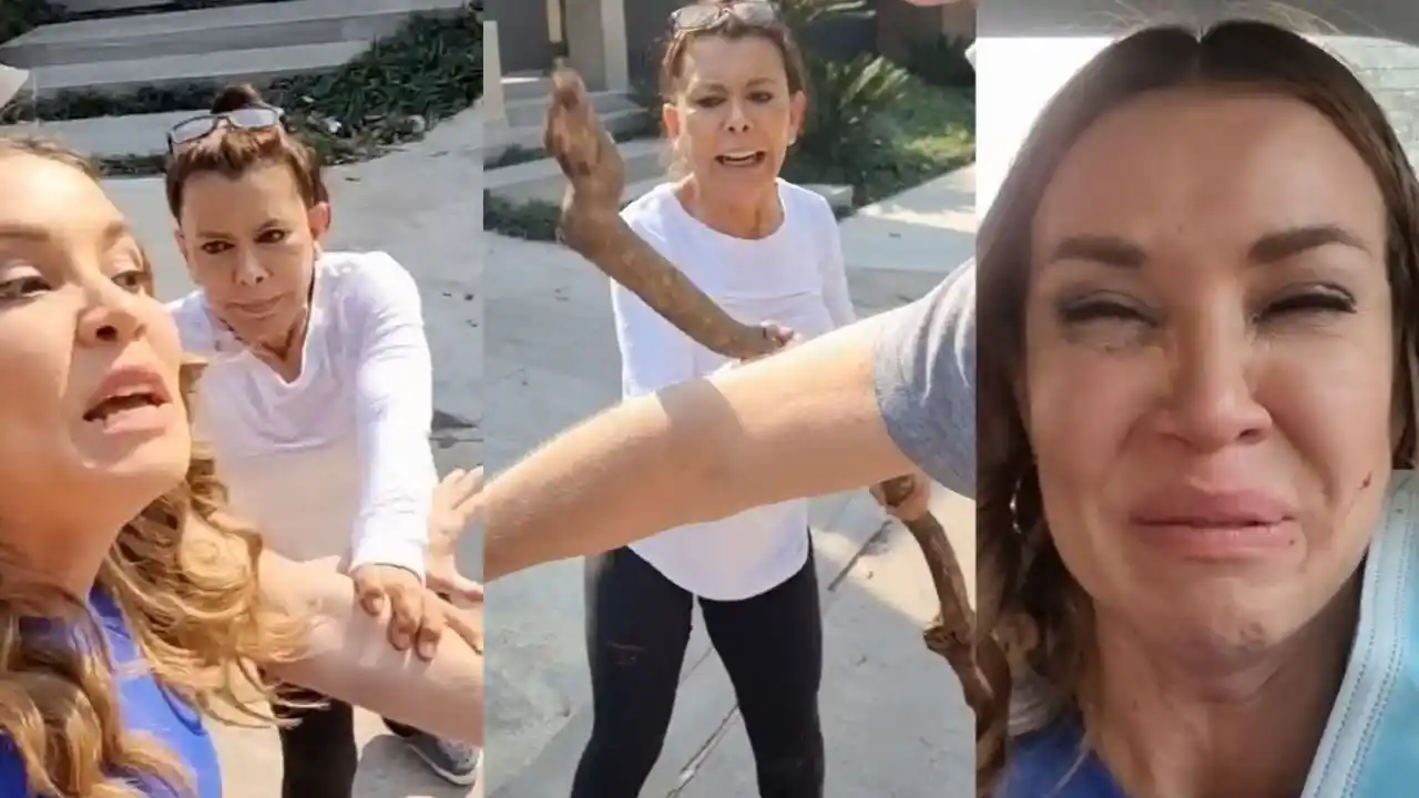 Dallys Ferreira fue agredida por una mujer en calle y terminó en un hospital