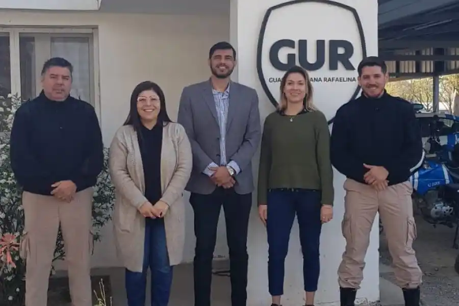 Reunión para evaluar el programa Ojos en Alerta de la Municipalidad de Rafaela