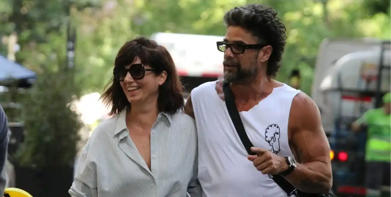 Griselda Siciliani y Luciano Castro.