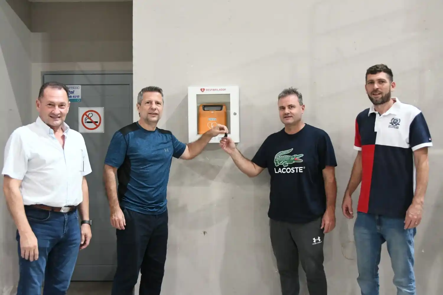 Se entregó durante el desarrollo del Torneo Nacional de Vóley femenino