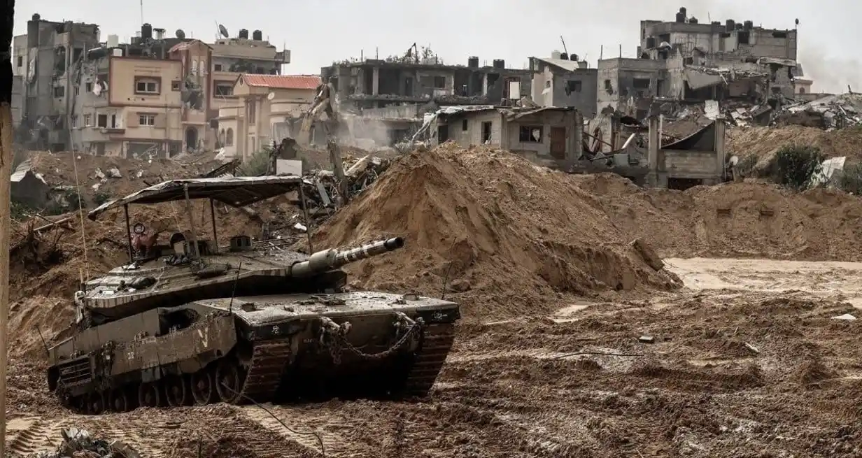 Ciudades de la Franja de Gaza reducidas a escombros. Es el panorama desolador y de total destrucción que se repite en gran parte del territorio del enclave costero.