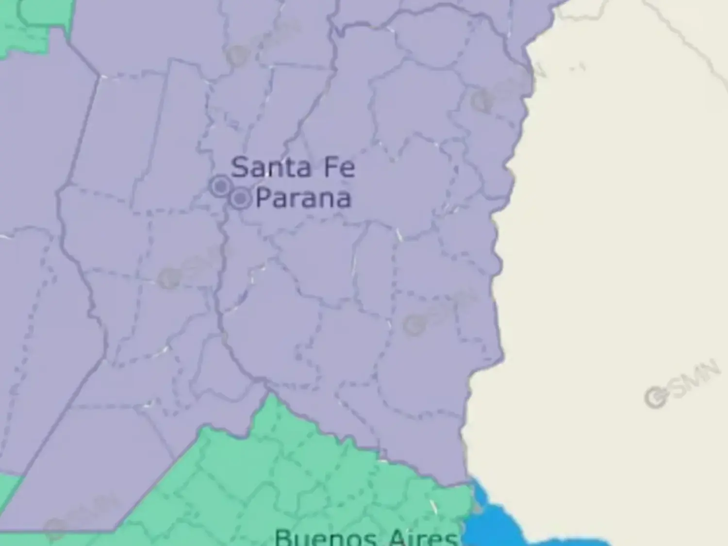 Advierten sobre la presencia de bancos de niebla en toda la provincia