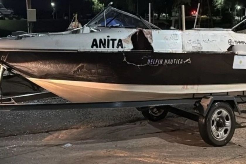Impactante choque de lanchas en el río Paraná: hay un muerto y ocho heridos