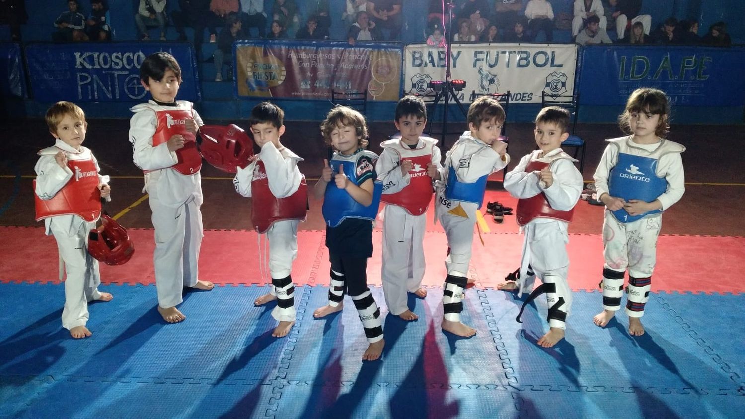 Hubo taekwondo en Gimnasia