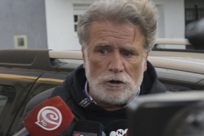 Teto Medina al salir en libertad