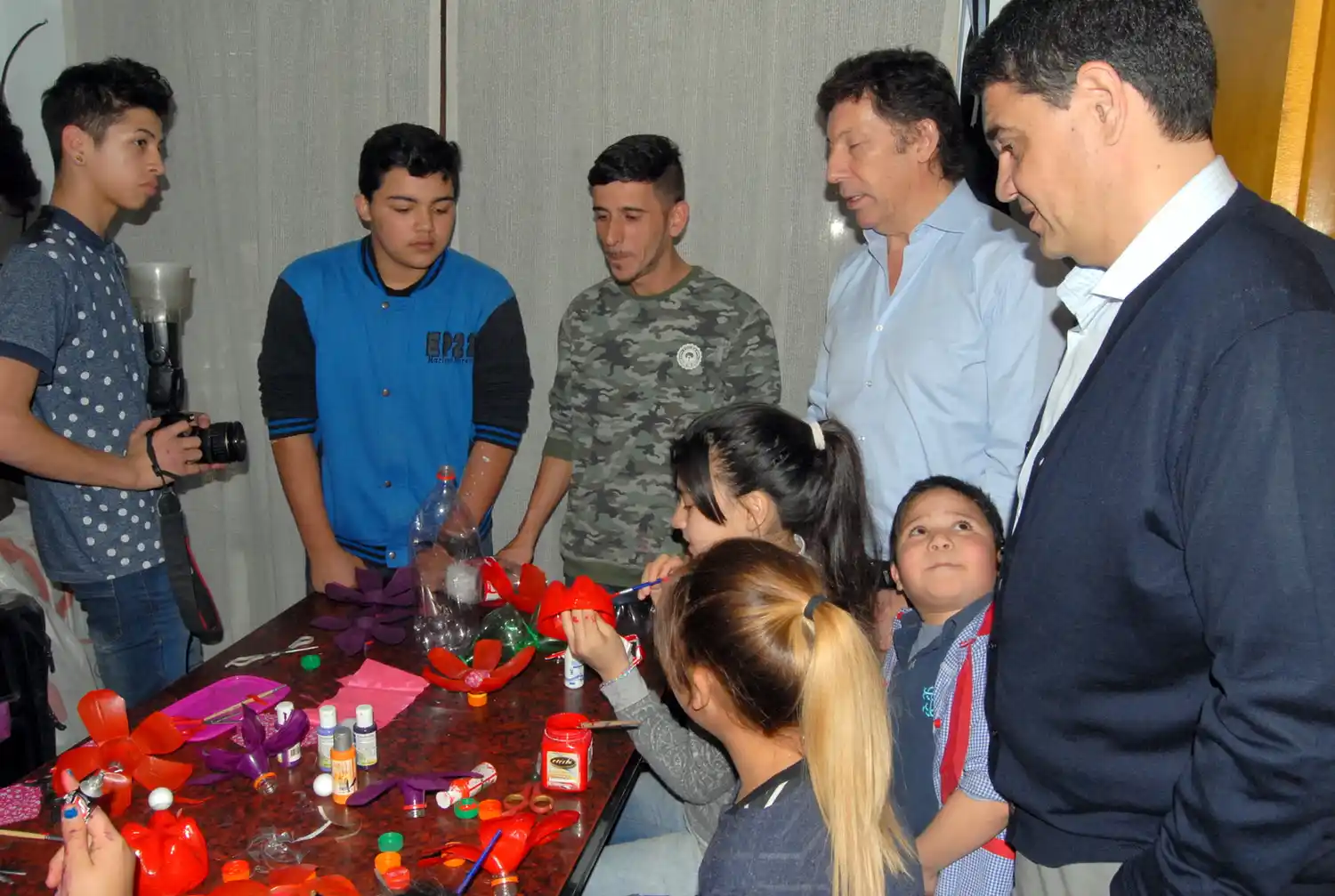 Jorge Macri y Gustavo Posse visitaron un merendero en San Isidro
