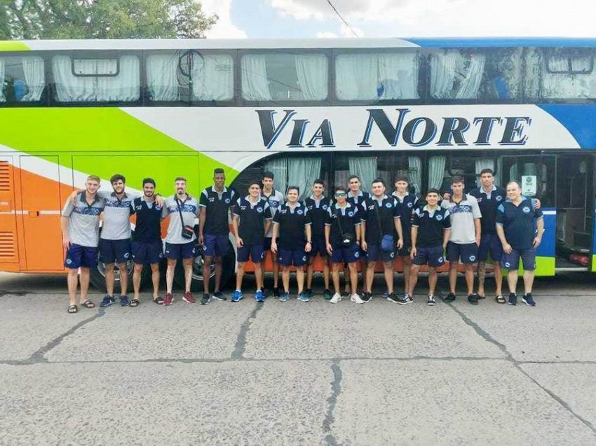 Policial partió rumbo al Sudamericano de Brasil