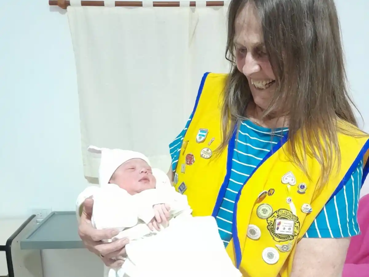 Primer bebé. Es una nena y se llama Alaia