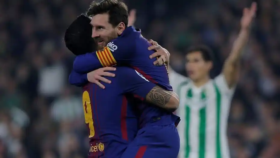 Barcelona goleó a Betis con dos anotaciones de Messi