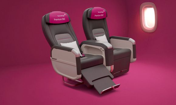La clase business llega a las low cost con el asiento Premium BIZ de Eurowings