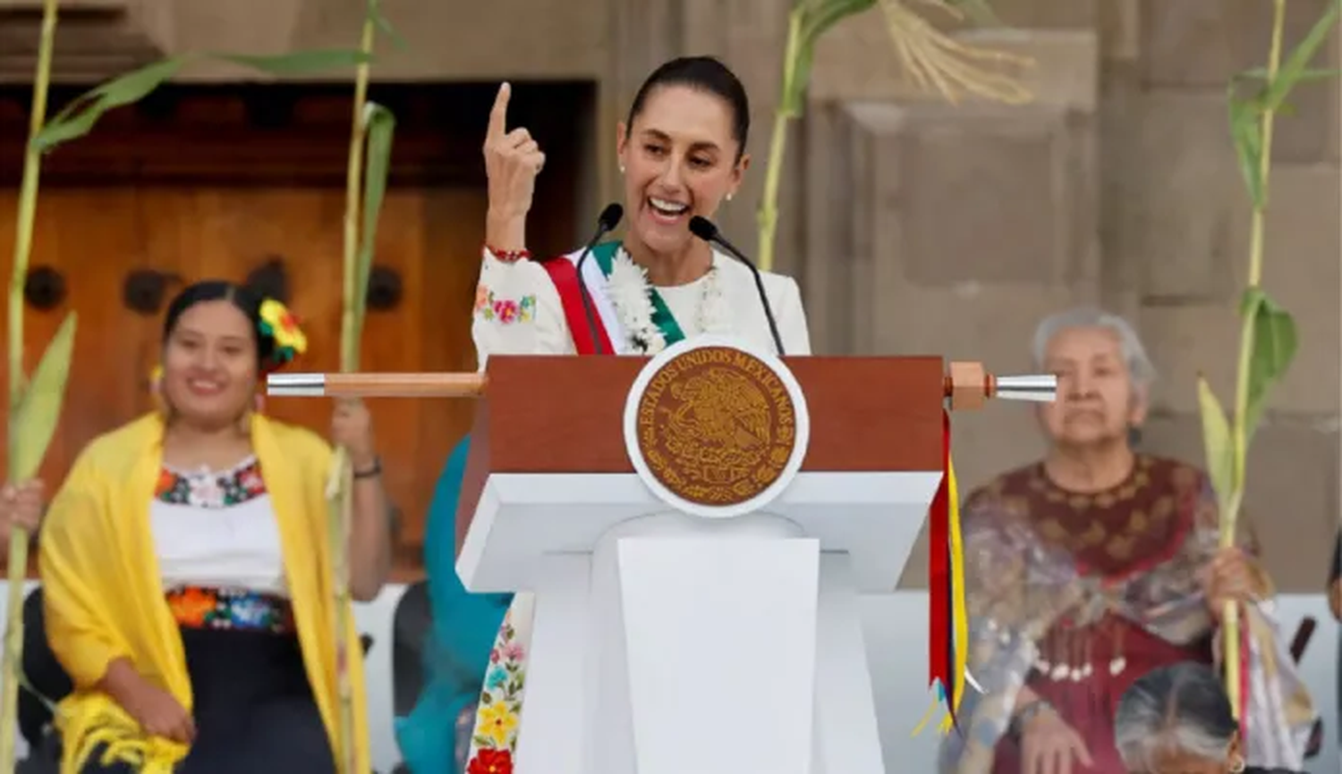 Claudia Sheinbaum asumió y es la primera presidenta de México