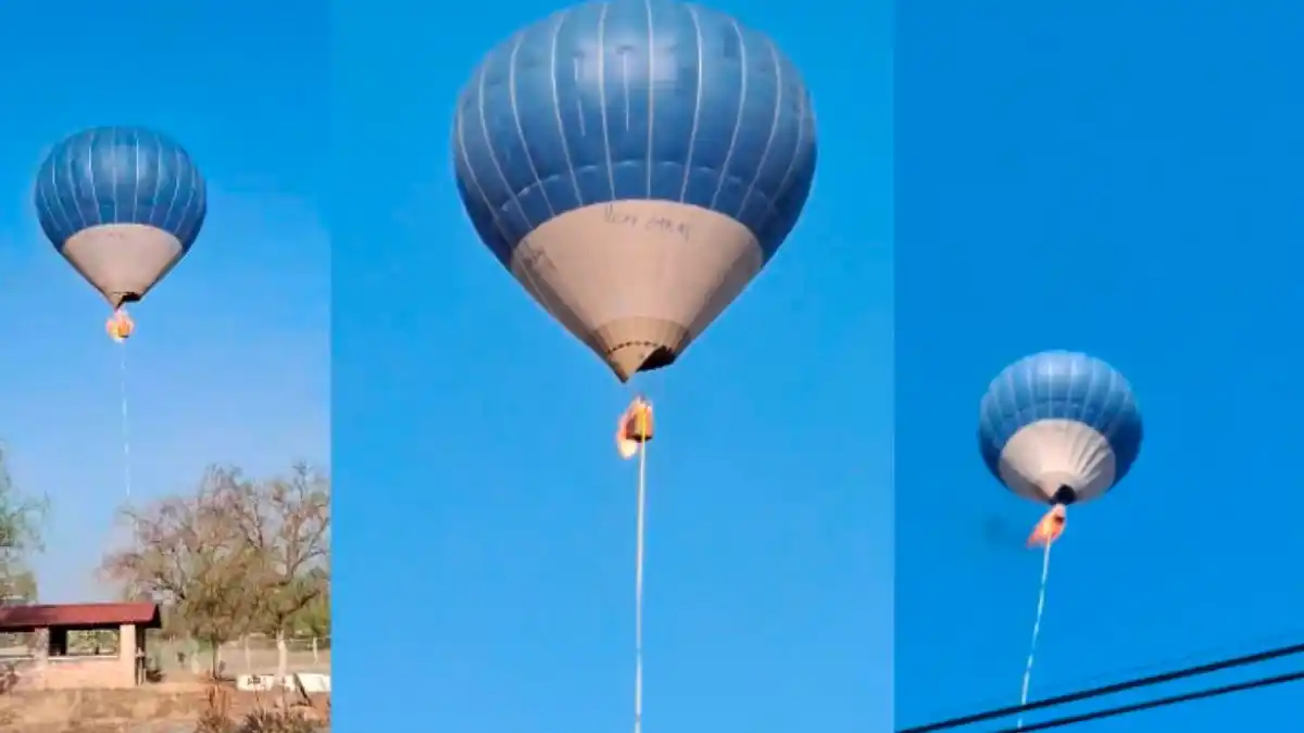 Accidente de globo aerostático en México deja dos muertos: SE LANZARON AL VACÍO