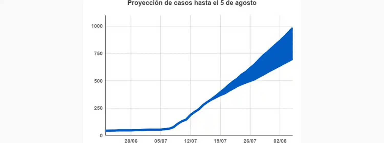 Proyectan hasta 1000 casos de coronavirus para las próximas dos semanas en Mar del Plata