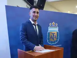 Por primera vez en la historia, un árbitro de Gualeguaychú firmó un contrato con la AFA