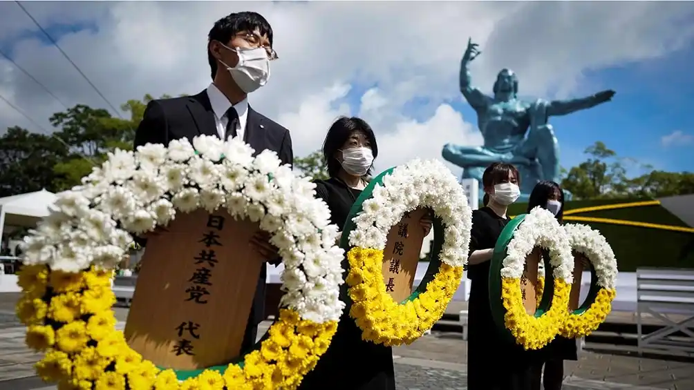 A 75 años de su ataque nuclear, Nagasaki pidió al mundo que sea el último
