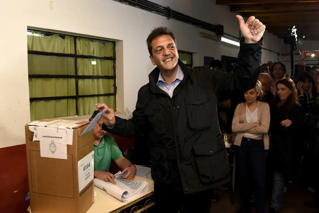 Massa pidió usar el voto electrónico en la elección de octubre