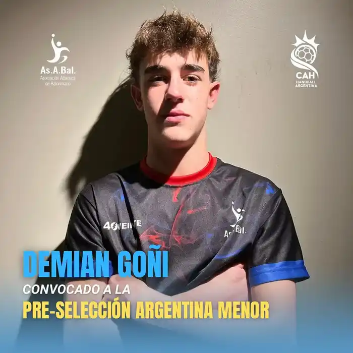 Demián Goñi de Altamira, convocado a la Pre-Selección Argentina