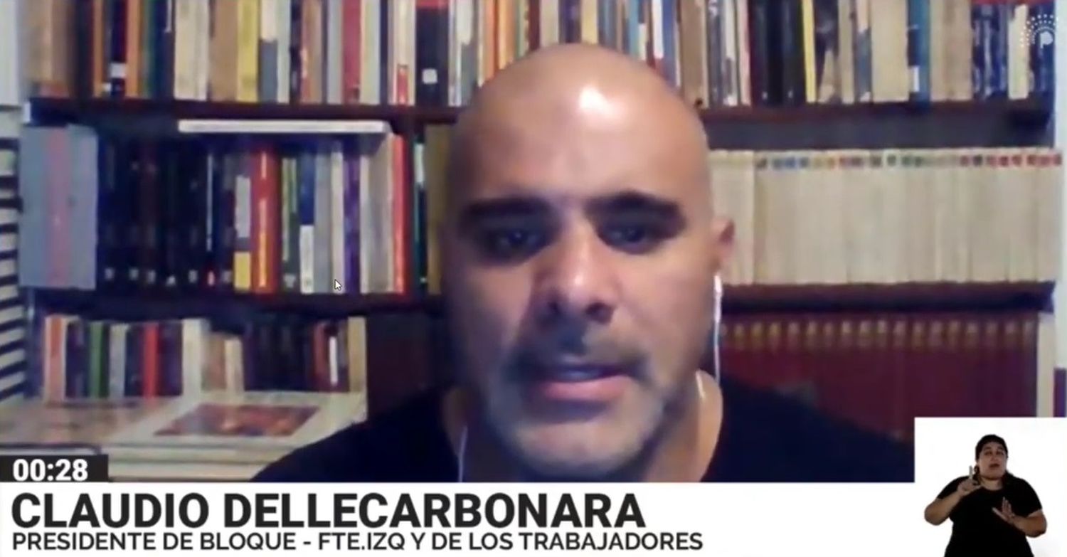 Legislatura bonaerense: Un diputado de Izquierda criticó el "cinismo y la hipocresía" del FdT y JxC por el vacunatorio VIP