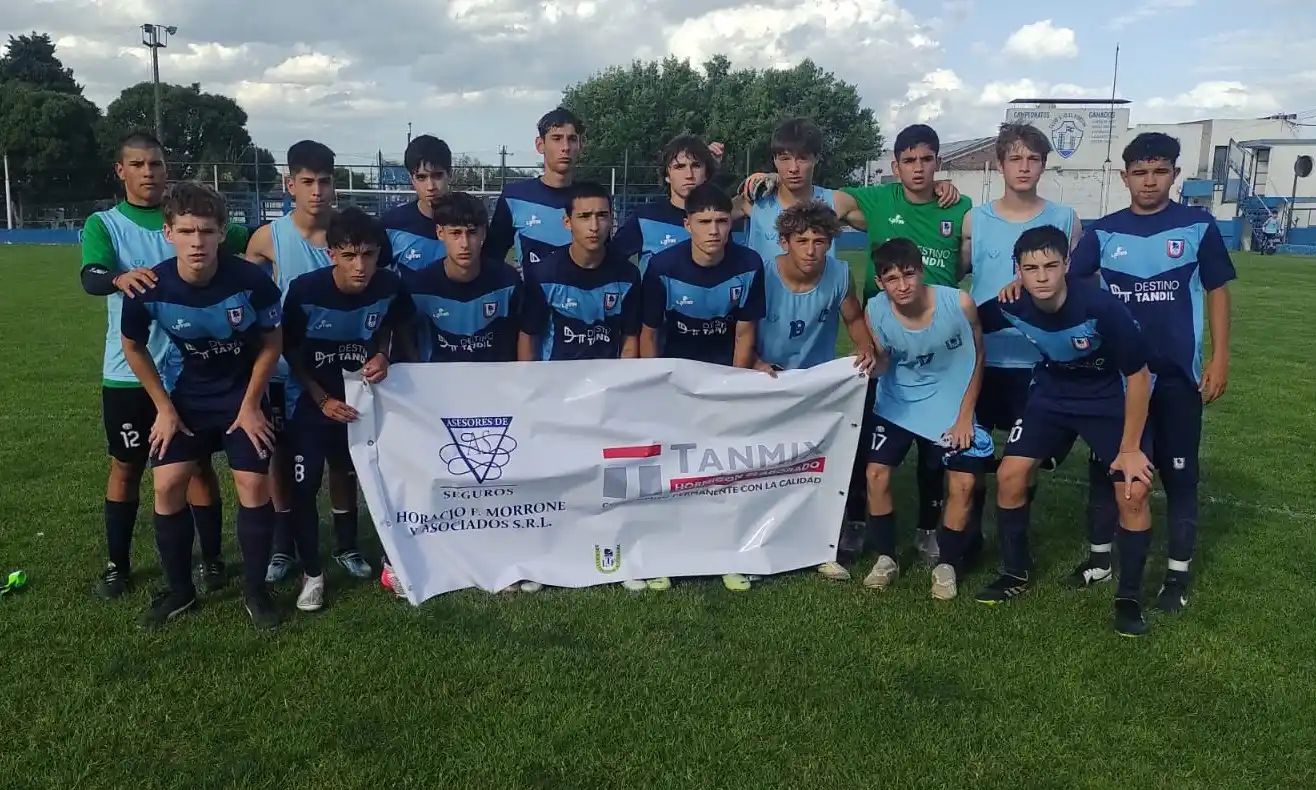 FOTO LIGA TANDILENSE DE FÚTBOL El seleccionado tandilense goleó en Olavarría.