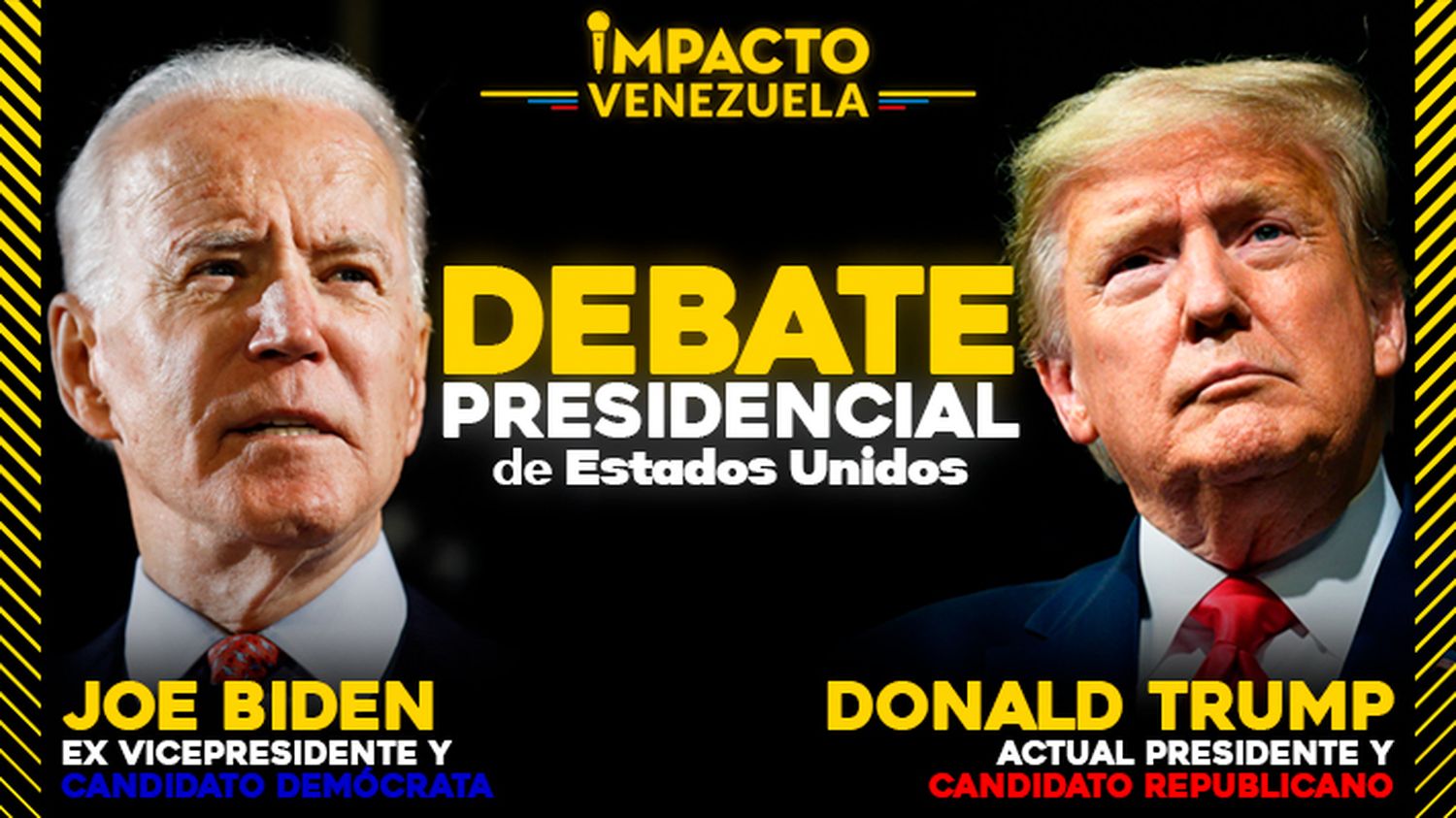 BIDEN VS TRUMP: el debate del caos y los señalamientos