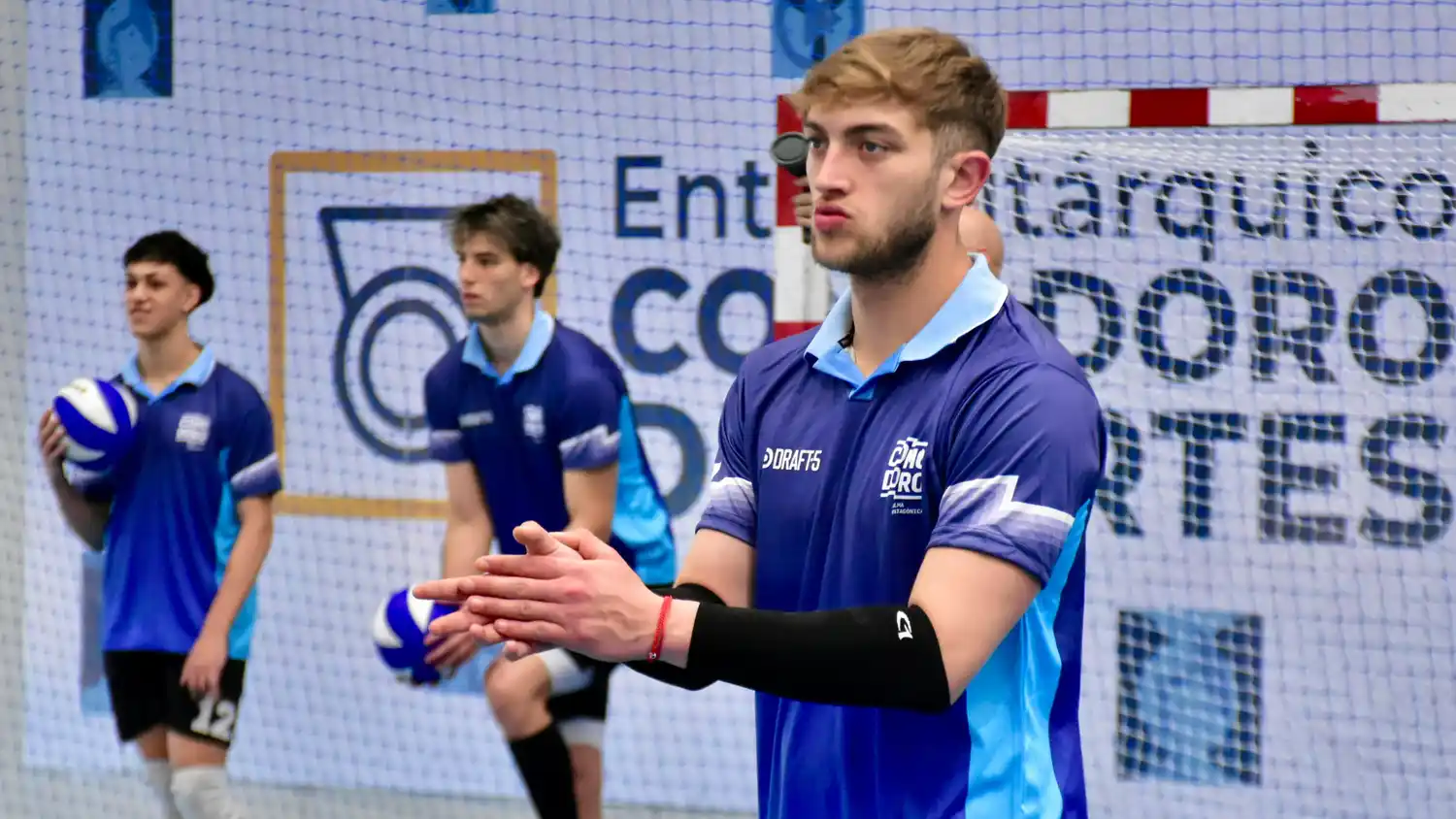 Marcos Richards y su deseo de “volver a jugar al voley”