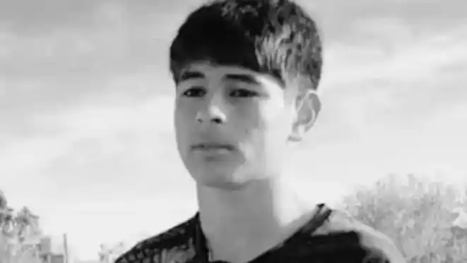 Santino López murió a los 13 años mientras jugaba al fútbol.