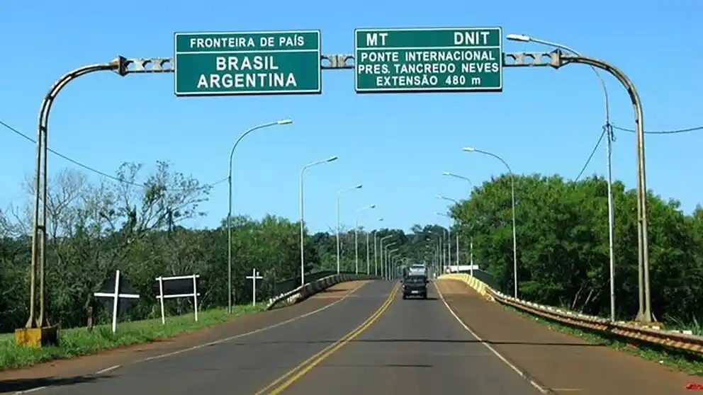 Frontera entre Argentina y Brasil