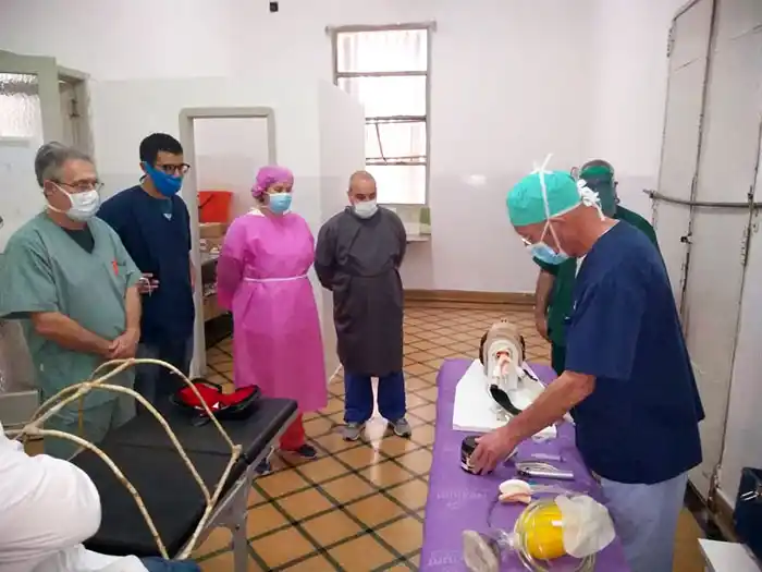 Preparan sala de oftalmología en el Irurzun