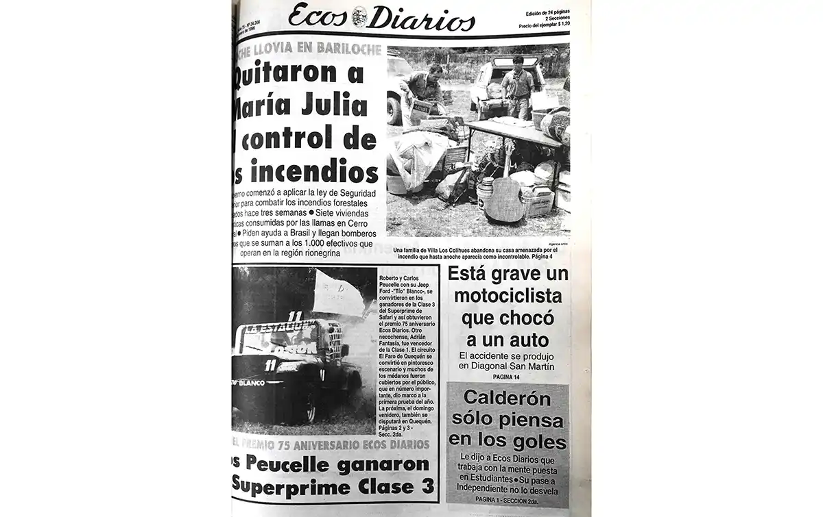 Lunes 22 de enero de 1996
