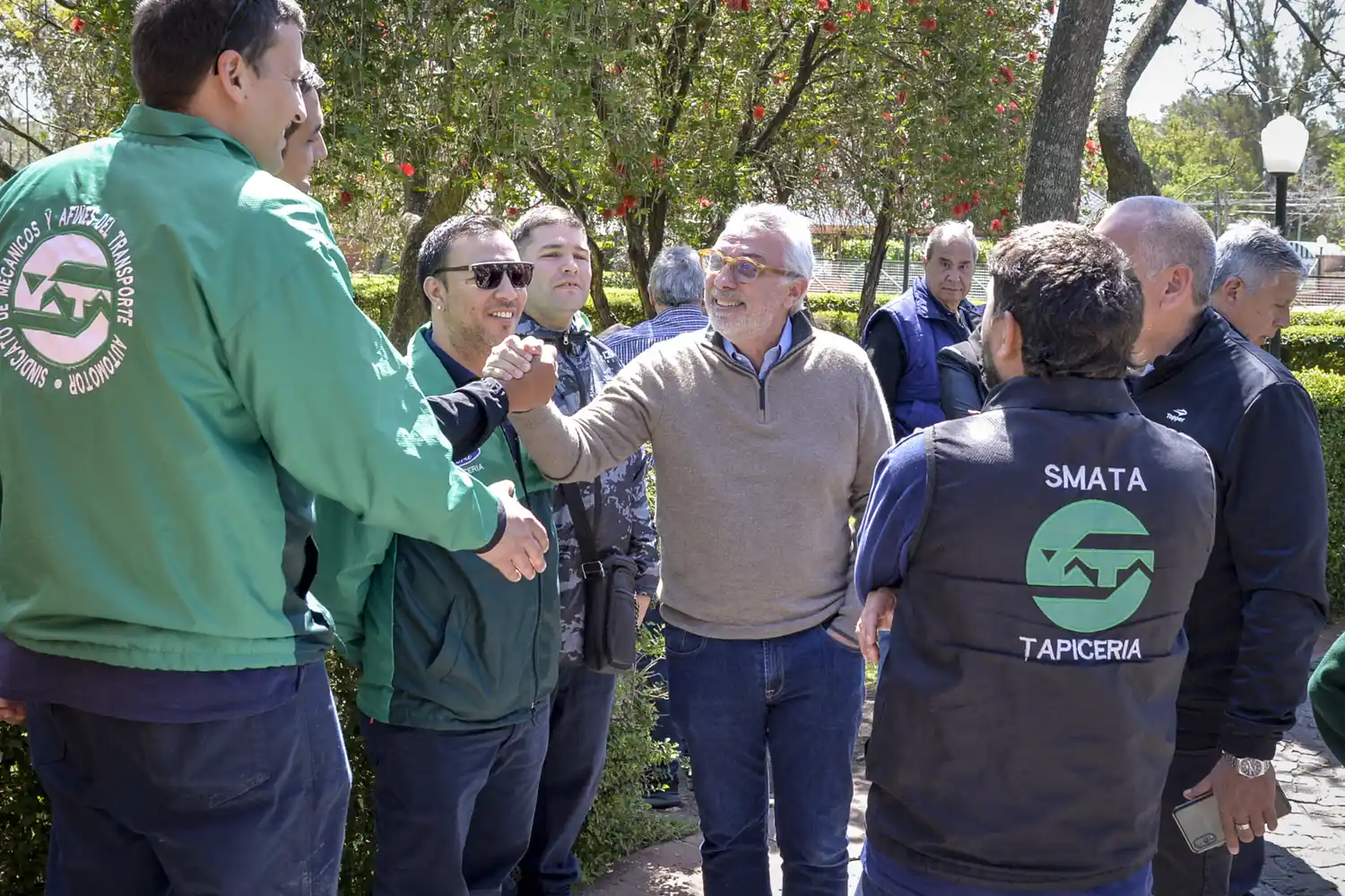 La Mesa Político Sindical de Tigre reafirmó su apoyo al candidato Julio Zamora.